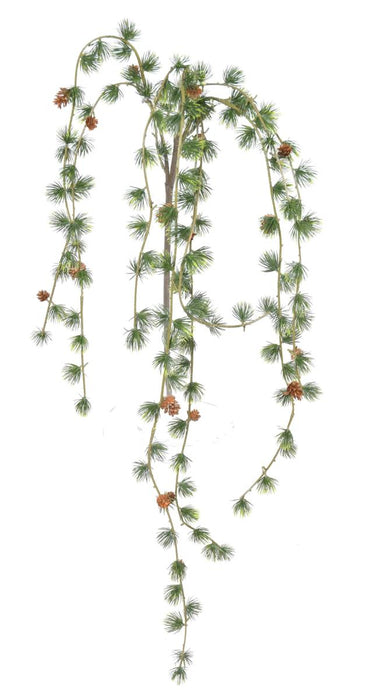 Kunstig Fyrregren Med Fyrrekogler 147Cm
