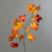Kunstig Efterårsahorngren 110 Cm Orange