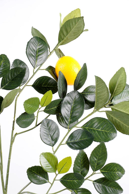 Kunstig Citrontrægren 60 Cm Med Frugt