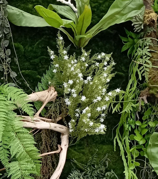 Kunstig Blomstergren 32Cm Hvid