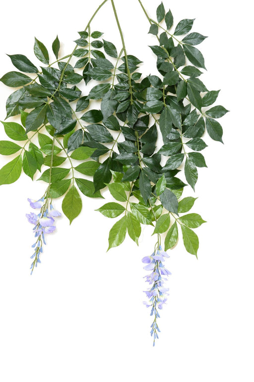 Kunstig Wisteria Branch Lavendel 100Cm