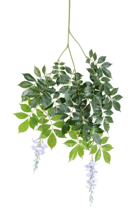 Kunstig Wisteria Branch Lavendel 100Cm