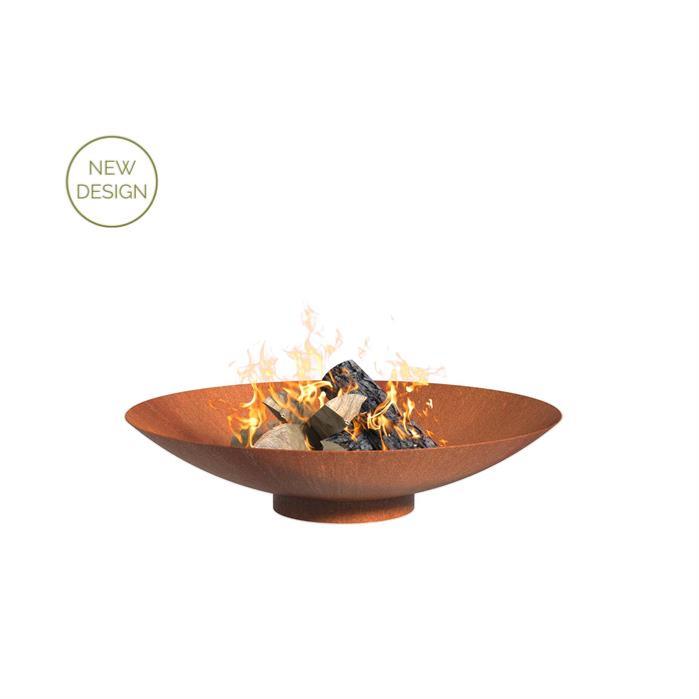 Corten Steel Brazier 100Cm Have Terrace Rust