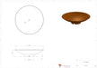 Corten Steel Brazier 60Cm Terrasse Have Rust