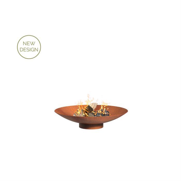 Corten Steel Brazier 60Cm Terrasse Have Rust