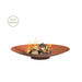 Corten Steel Brazier Ø120Cm Til Haveterrasse