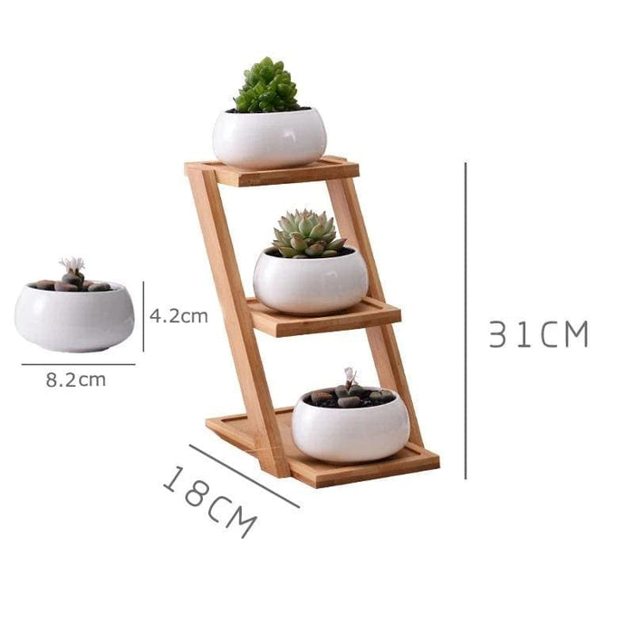 Trèce Keramisk Plantemaskine