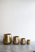 Golden Plant Pot - H23Cm, Ø21Cm