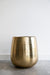 Golden Plant Pot - H40Cm, Ø35Cm