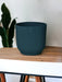 Elho Vibes Blue Plant Pot - Hjul Medfølger - D35 X H33