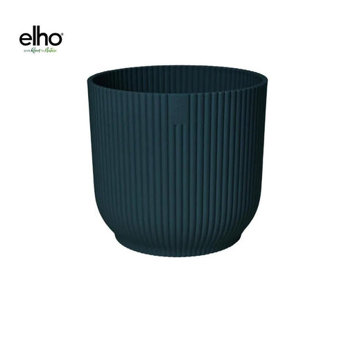 Elho Vibes Blue Plant Pot - Hjul Medfølger - D35 X H33
