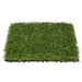 Kunstgræsfliser 22 Stk Grøn 30X30 Cm
