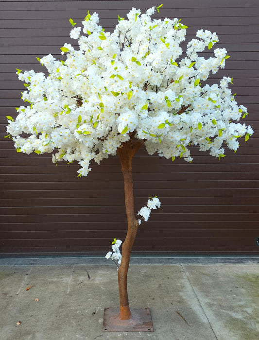 Kunstig Kirsebærblomst Hvid 250 Cm Indvendig Dekoration