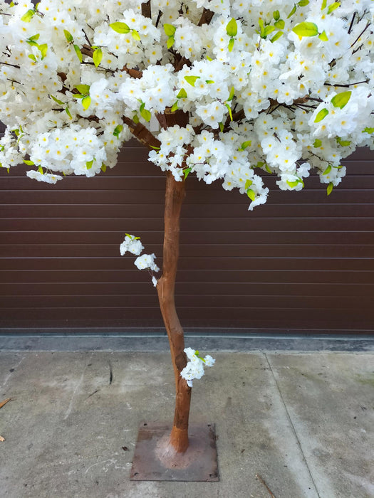 Kunstig Kirsebærblomst Hvid 250 Cm Indvendig Dekoration