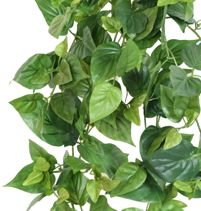 Kunstig Pothos Fald På Bål H.75Cm