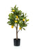 Citrontræ Kunstig Plante - H72Cm, Ø12Cm