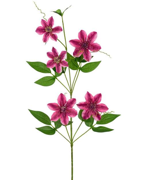 Kunstig Dobbeltviolet Klematis