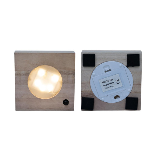 Samoa Glas Clusia Med Led Belysning - 10 Cm - Ø4