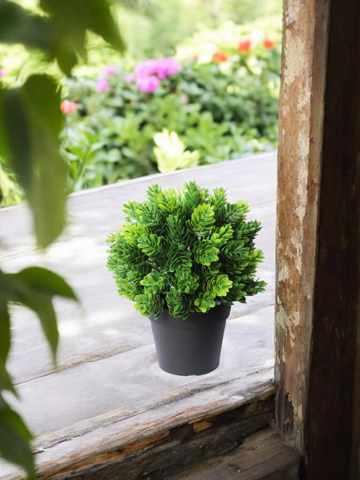 Nåletræ - Kunstig Udendørs Plante I Potte