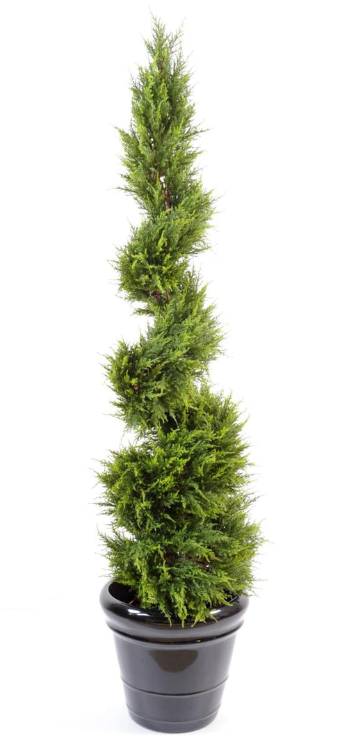 Kunstig Spiralcypres 160 Cm Til Udendørs Have
