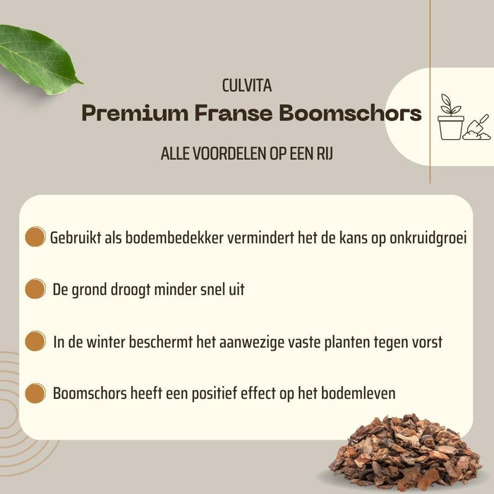 Fransk Træbark - 40L