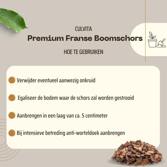 Fransk Træbark - 40L