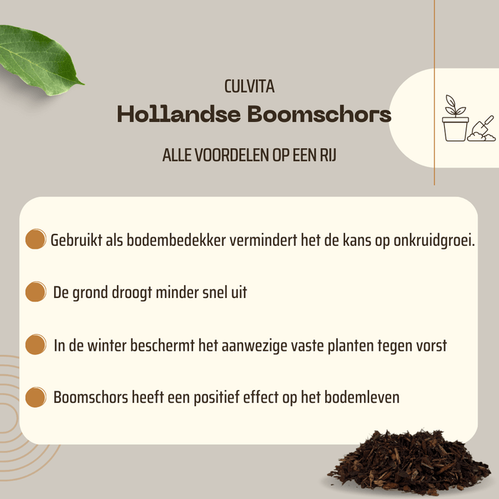 Hollandsk Træbark - 40L