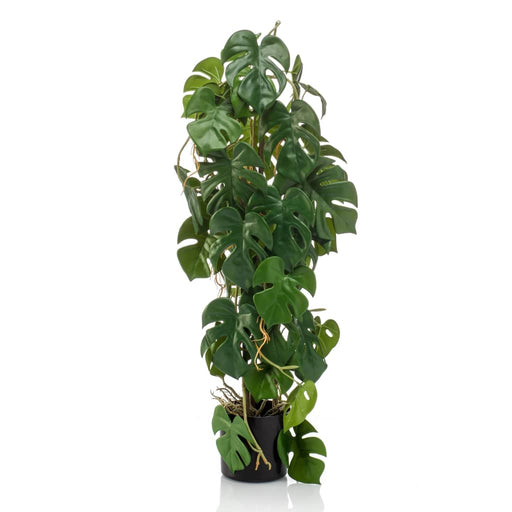 Kunstig Emerald Monstera 75 Cm I Pot