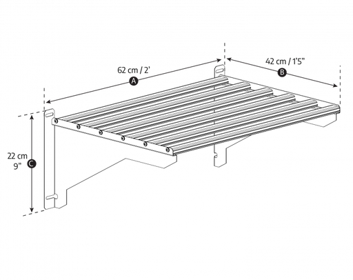Stålhylde
