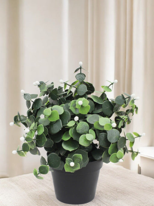 Hvid Eucalyptus - Kunstig Grøn Plante
