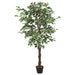 Kunstig Ficus 756 Blade 150 Cm Grøn
