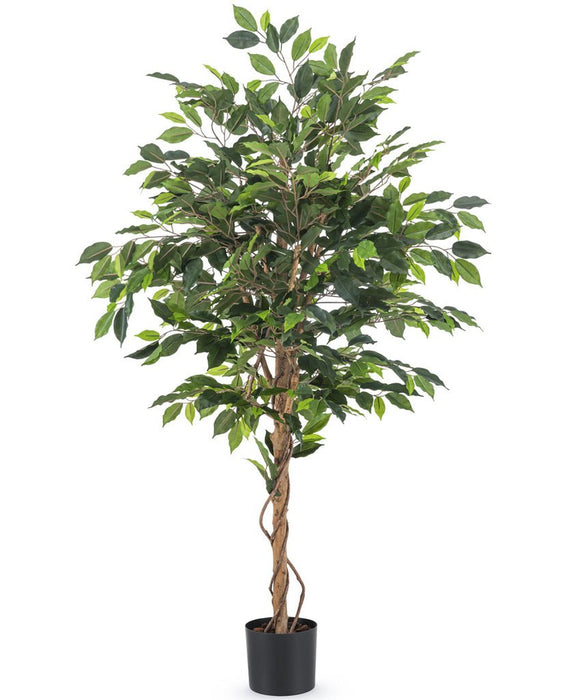 Grøn Ficus - Kunstigt Træ