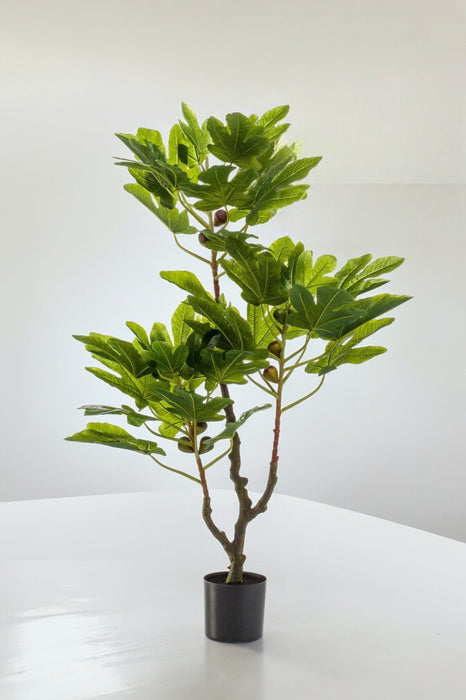 Figentræ Kunstig Plante H95Cm, Ø12Cm
