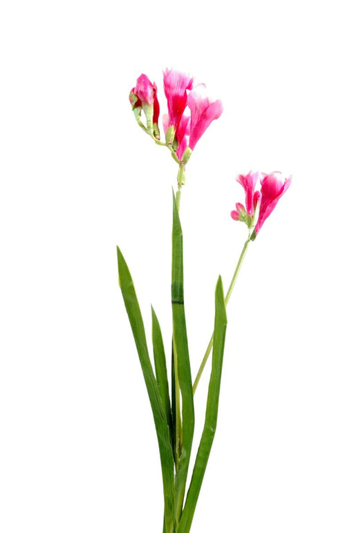 Kunstig Blomst Freesia Pink 60Cm Til Buket