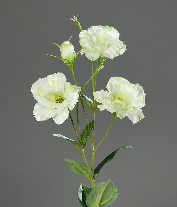 Kunstig Blomst Lisianthus Creme 83Cm