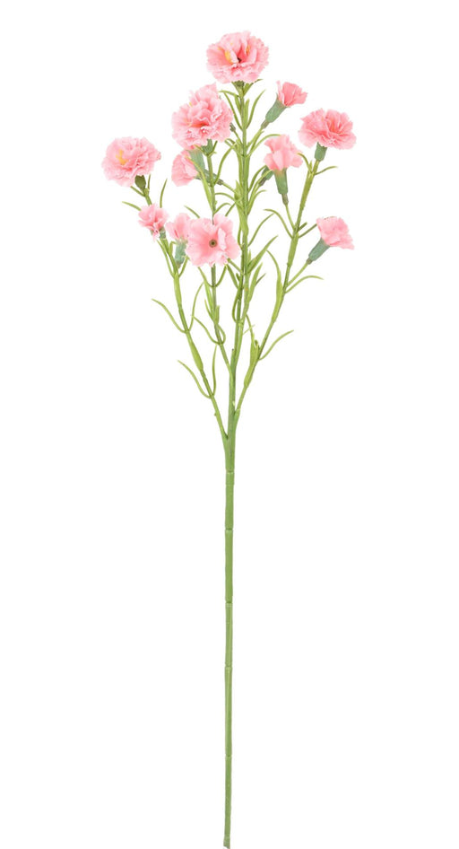 Kunstig Blomsternelliker 15 Stængler 64Cm Pink