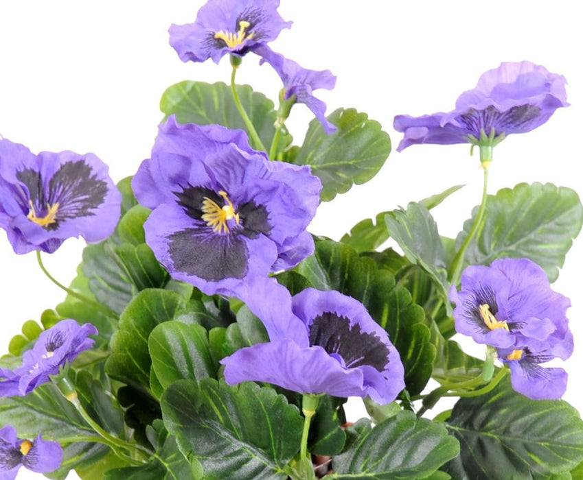 Kunstig Lilla Stedmoderblomst Til Indretning