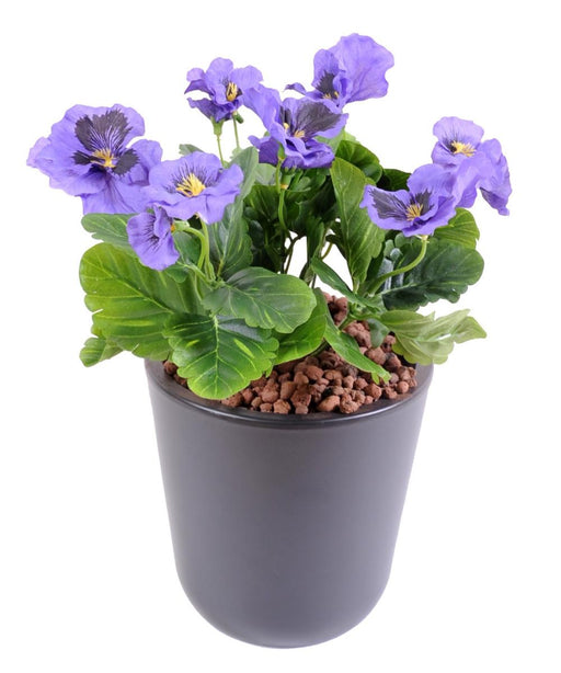 Kunstig Lilla Stedmoderblomst Til Indretning