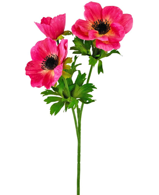 Kunstig Blomsteranemone Forgrenet Lyserød