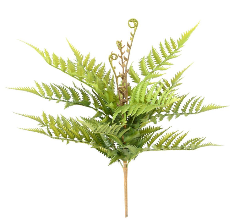 Kunstig Bregnestav 12 Grene 50 Cm Grøn