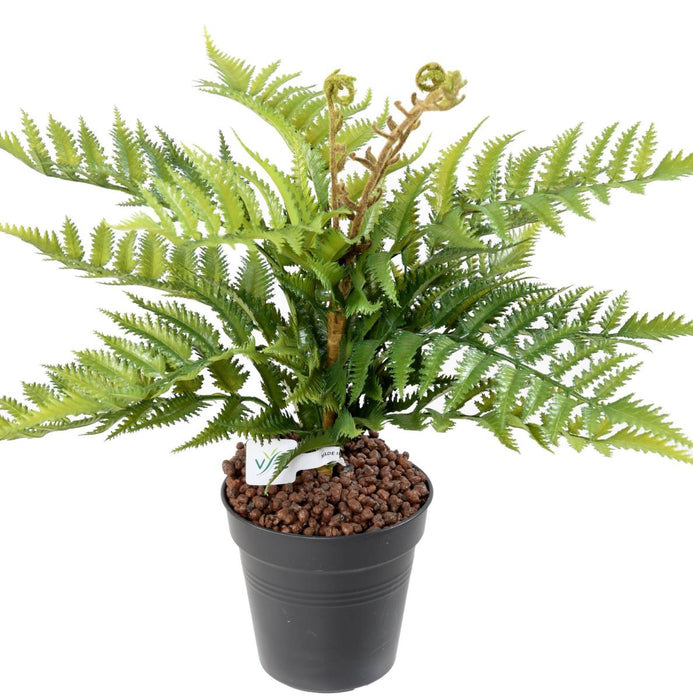 Kunstig Bregnestav 12 Grene 50 Cm Grøn