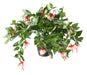 Kunstig Fuchsia Blomst 25 Cm Cremerød På Stake