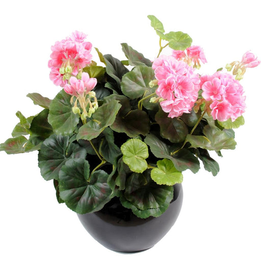 Kunstig Geranium På Pæl 35 Cm Pink