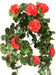 Kunstig Geranium Rød Uv 10 Hoveder 65Cm Til Udendørs