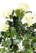 Kunstig UV Geranium 10 Hoveder Udendørs Plante 65Cm