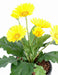 Gul Kunstig Gerbera 25 Cm Blomst På Bål