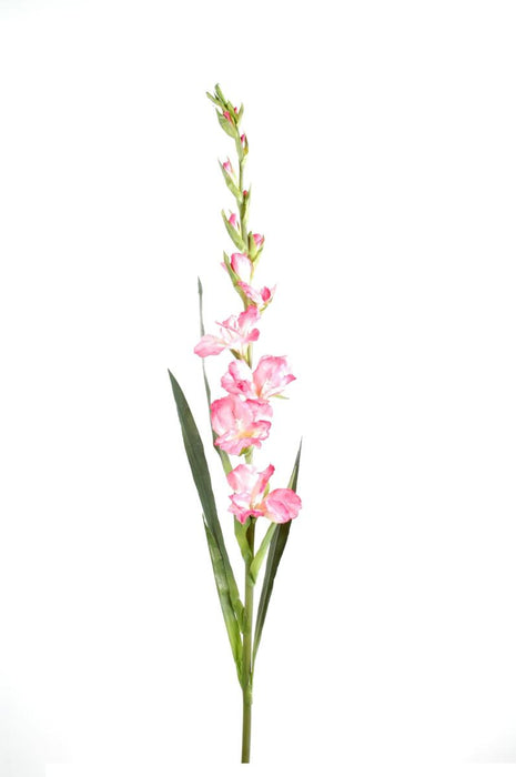 Kunstig Gladiolus Pink 110 Cm Til Blomsterdekoration