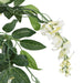 Kunstig Wisteria 1470 Blade 200 Cm Grøn Og Hvid