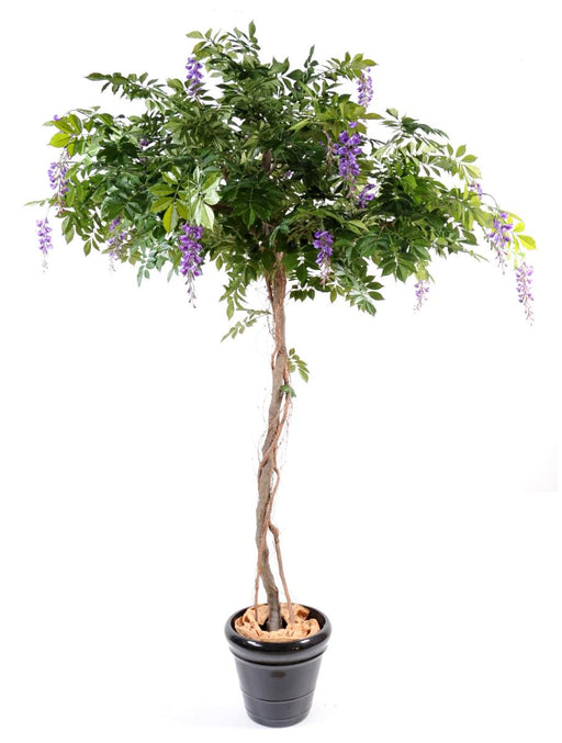 Kunstig Wisteria 235 Cm Lavendel Indendørs Plante