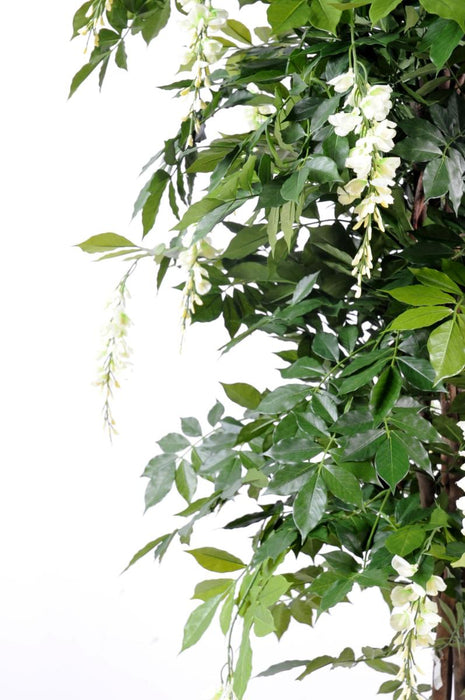 Kunstig Blomstrende Wisteria 110Cm Indendørs Plante